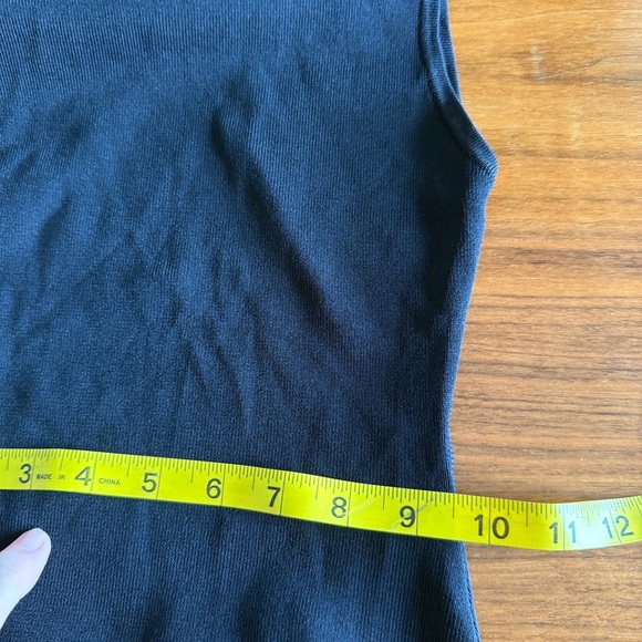 Meshki Louisa High Neck Knit Black Maxi Dress Backless Small - Picture 14 of 15